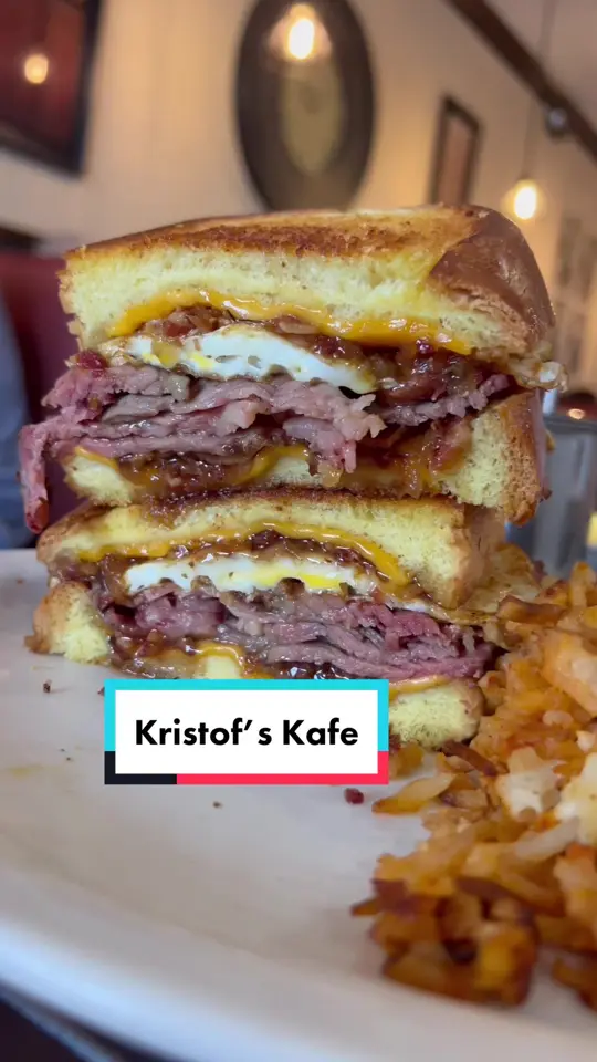 Kristof's Kafe on TikTok, video by theflavorhedonist