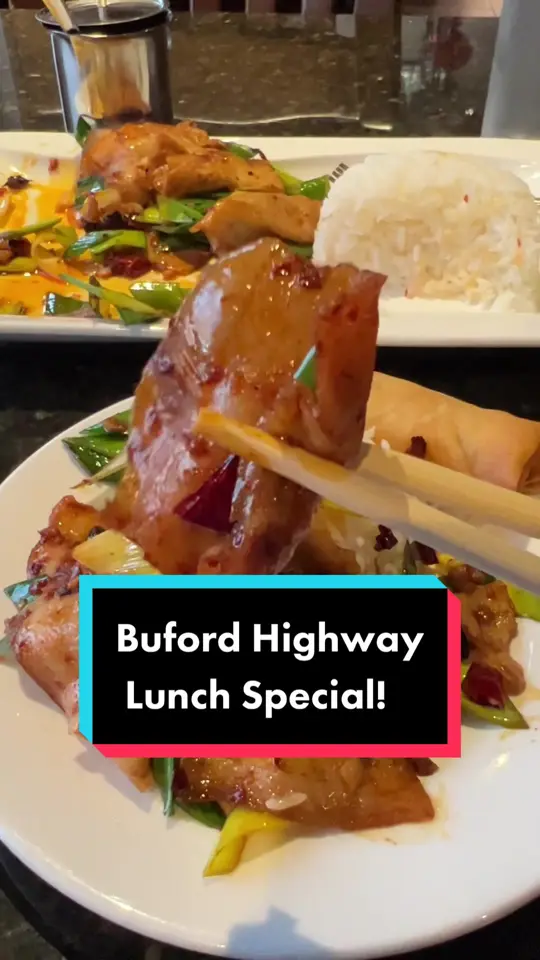 Kura Revolving Sushi Bar in Buford showing spicy food, review, visit, video by livinginatlantageorgia on TikTok