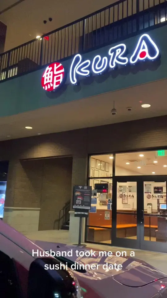 Kura Revolving Sushi Bar in Doraville showing restaurant, sushi, video by runitupsk on TikTok