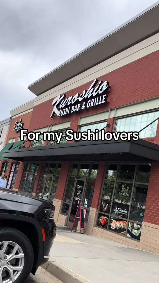 Kuroshio Sushi Bar and Grille at Cumberland in Smyrna showing sushi, cha cha roll, crispy eggrolls, video by kiacain3 on TikTok