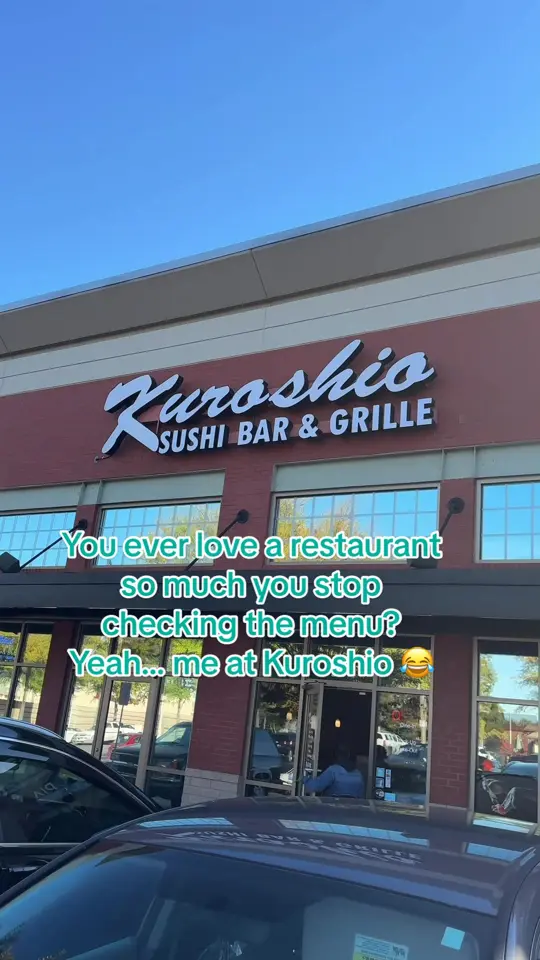 Kuroshio Sushi Bar and Grille at Cumberland in Smyrna showing review, cha cha roll, video by amberbypass on TikTok