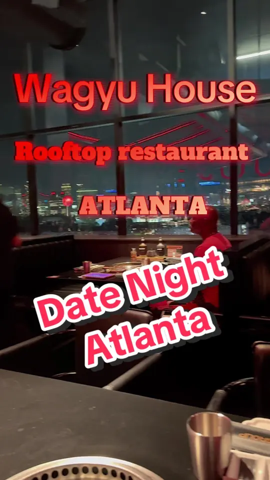 Kyma in Atlanta showing fine dining, korean bbq, a5 wagyu beef, buffet style, date night, rooftop restaurant, video by fastlane_400 on TikTok