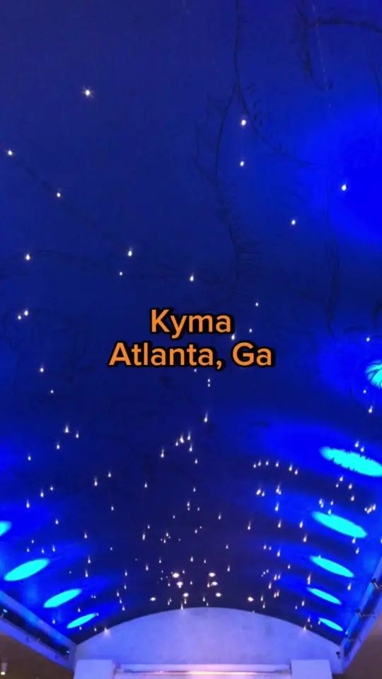 Kyma in Atlanta showing review, visit, atmosphere, seafood, wine, cocktails, video by hobbyistatl on TikTok