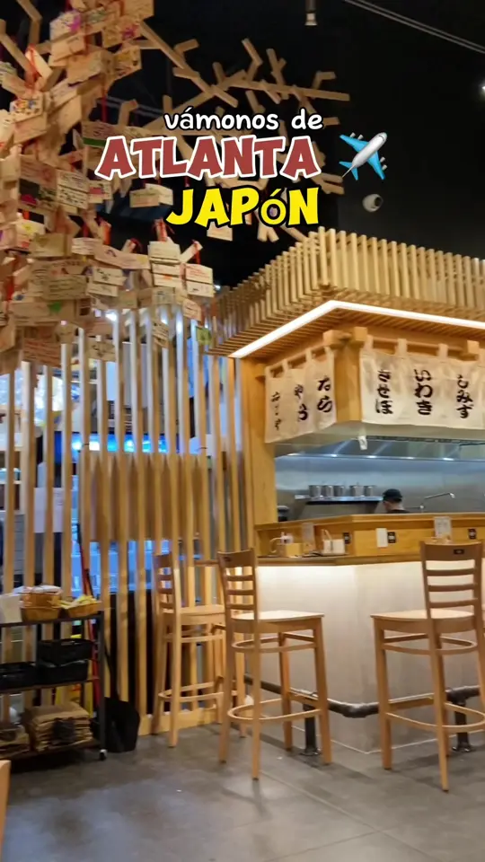 Kyuramen x Tbaar in Sandy Springs showing restaurant visit, japanese ramen, video by los_castillo_travel on TikTok
