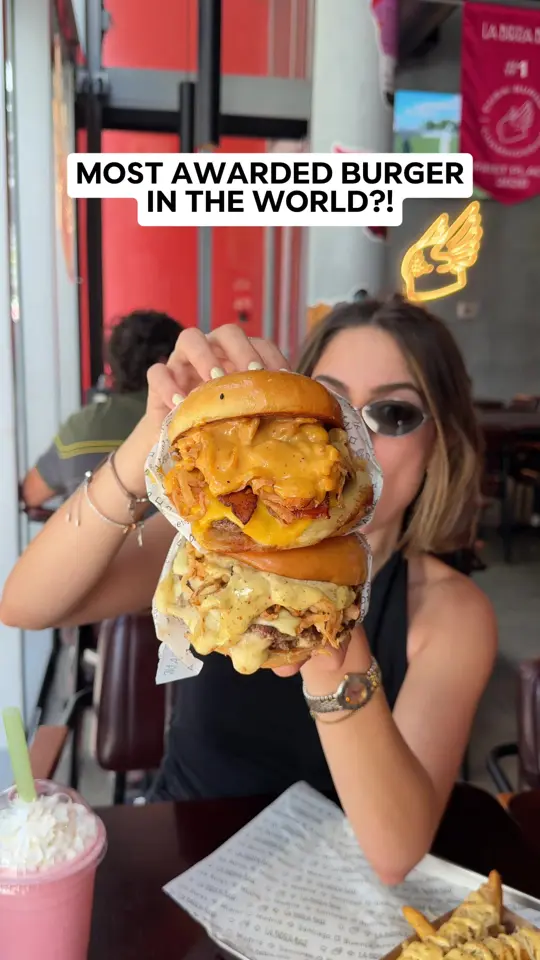 La Birra Bar (Burgers) - Doral in Doral showing burger, food review, video by foodbytiana on TikTok