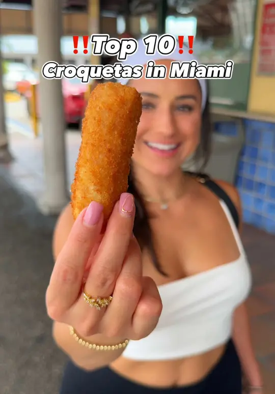  in Florida showing food, croquetas, video by mayitakeabite on TikTok