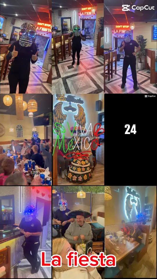 La Fiesta Mexican Thornton Rd. in Lithia Springs showing birthday celebration, atmosphere, video by La Fiesta Mexican Restaurant on Facebook