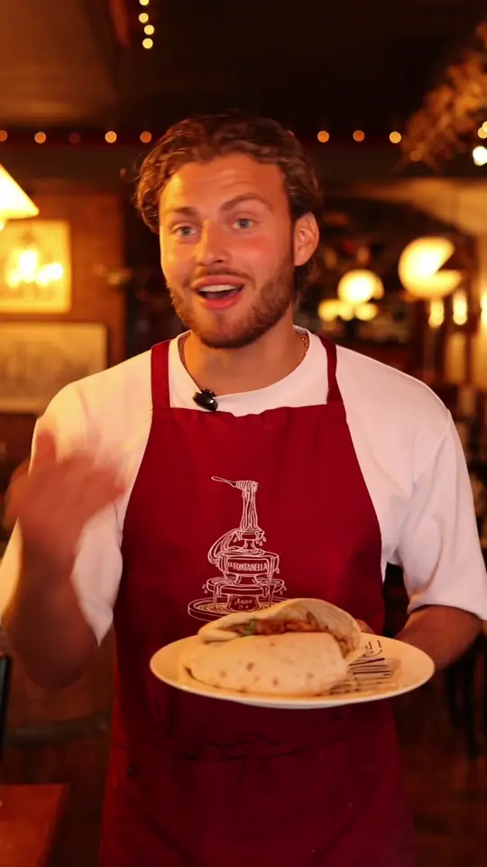La Fontanella Ristorante in Bonita Springs showing food, pipo sandwich, video by lafontanelladelft on TikTok