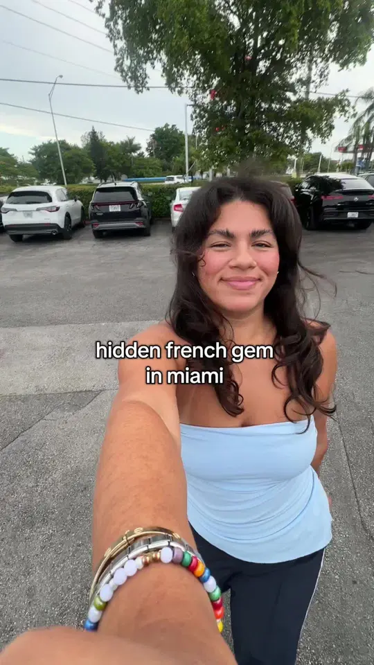La Fresa Francesa in Hialeah showing french cuisine, restaurant visit, video by styledbysam_19 on TikTok