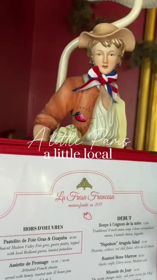 La Fresa Francesa in Hialeah showing brunch, french food, croissant, video by lafresafrancesahi on TikTok