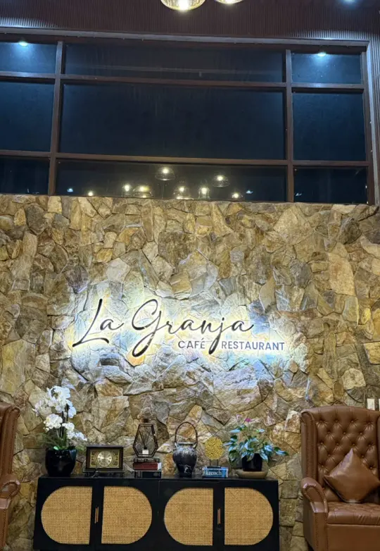 La Granja Restaurant South Miami in South Miami showing cafe, restaurant, atmosphere, elegant vibe, video by suemailove on TikTok