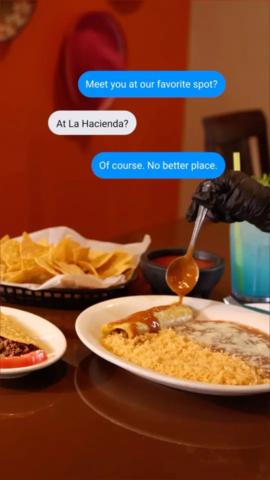  in Florida showing visit, atmosphere, video by La Hacienda Mexican Restaurant on Facebook