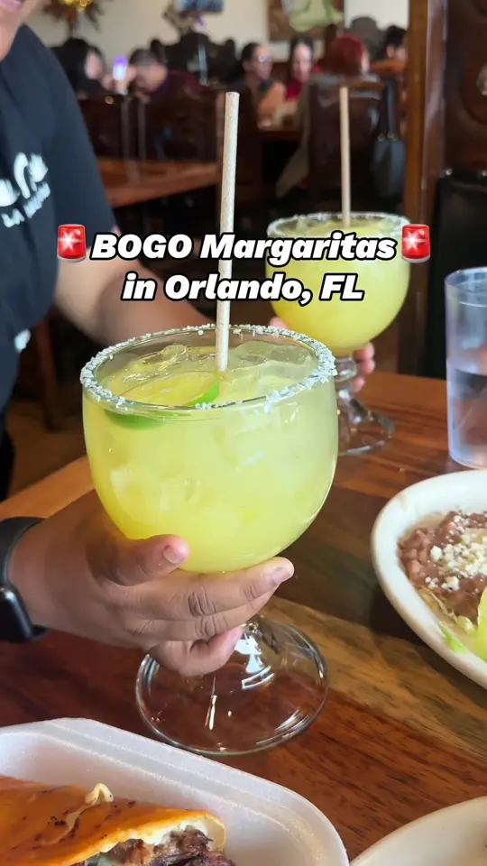 La Hacienda in Winter Park showing happy hour, mexican food, video by orlandofoodfinders on TikTok