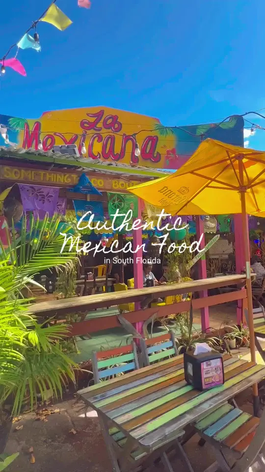 La Mexicana Taco Bar in Wilton Manors showing food, birrias, atmosphere, video by fashion.eat.travel on TikTok