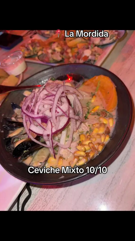 La Mordida Restaurant Bar & Grill in Clearwater showing restaurant visit, food, atmosphere, video by jennysou on TikTok