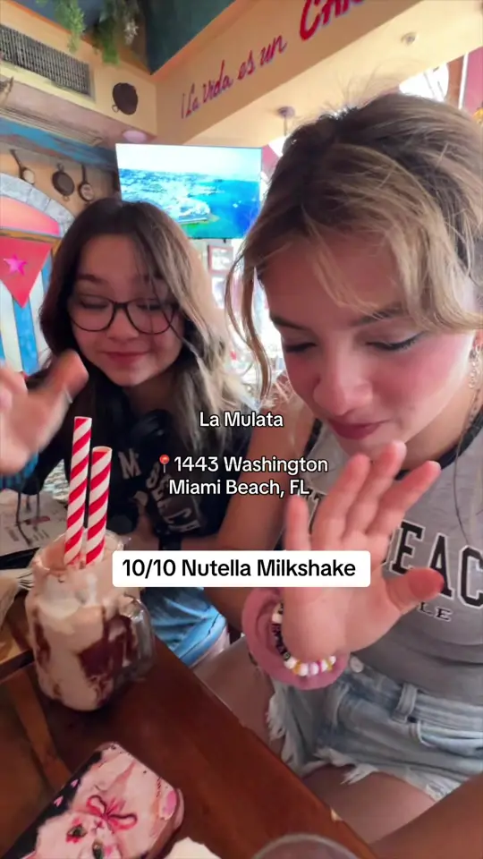 La Mulata in Miami Beach showing visit, brunch, video by thehermidas on TikTok