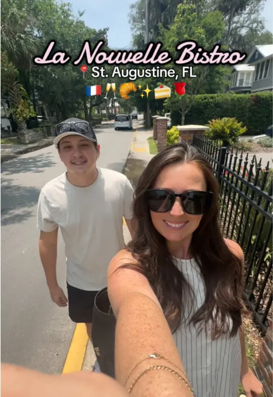 La Nouvelle Bistro in St. Augustine showing review, visit, video by firstcoastflavors on TikTok