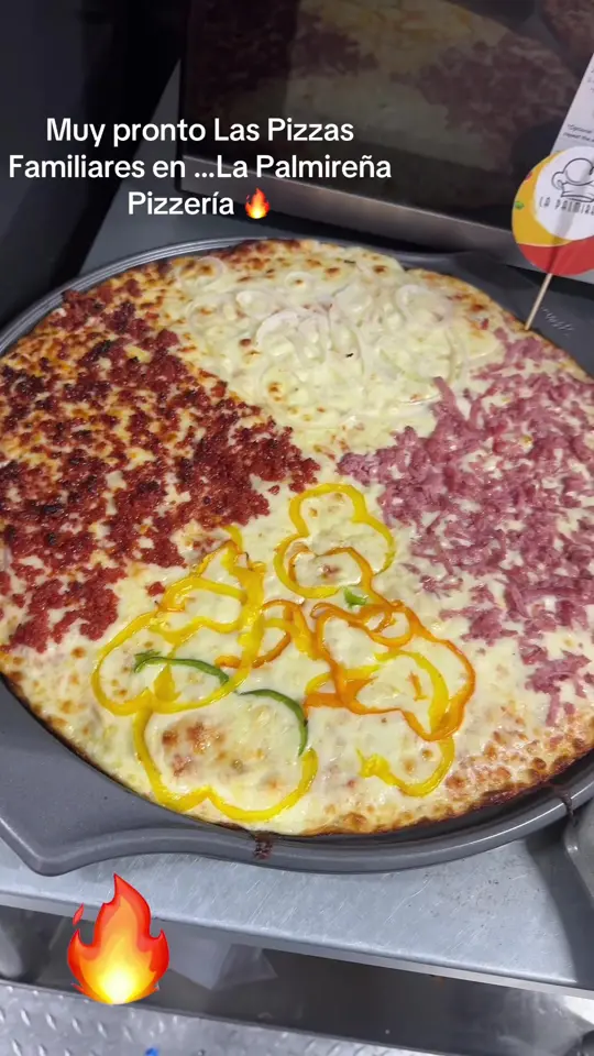 La Palmireña - Pizzeria in Hudson showing pizzeria, pizza, video by .lapalmirena.pizza on TikTok