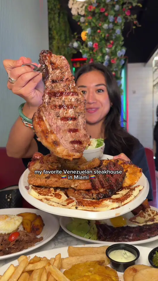 La Picaña Grill - Biscayne in Miami showing restaurant, venezuelan steak, video by explorewithgg on TikTok
