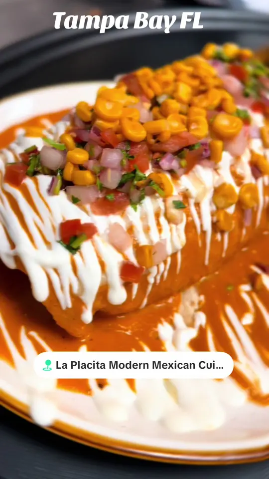 La Placita Modern Mexican Cuisine in Oldsmar showing authentic mexican cuisine, margs, video by laplacitaoldsmar on TikTok