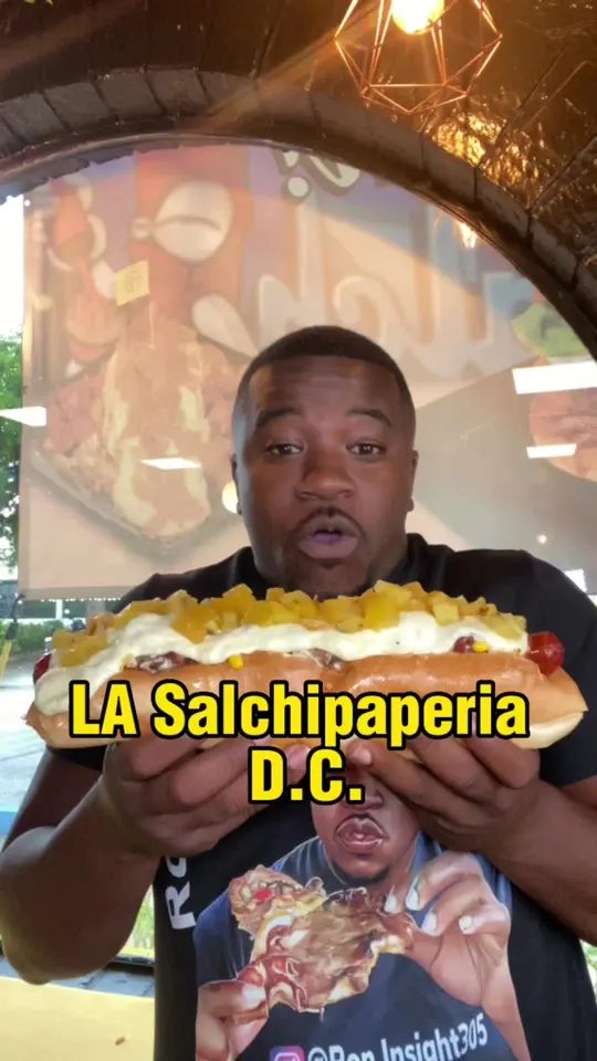 La Salchipaperia D.C in Oakland Park showing review, visit, papitodo, coconut lemonade, video by ronb.insight on TikTok