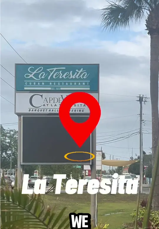 La Teresita Restaurant on TikTok, video by kt.sells.tampa.bay