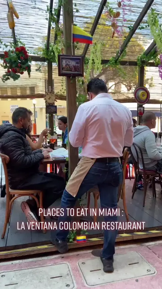  in Florida showing restaurant visit, colombian food, video by illest_jamaican on TikTok