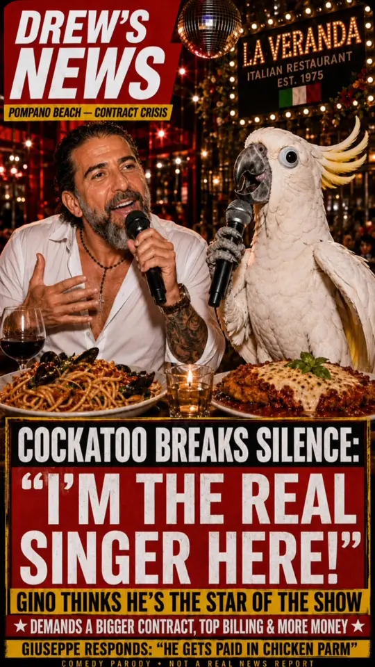 La Veranda in Pompano Beach showing live music, musical partnership, video by La Veranda Italian Restaurant on Facebook