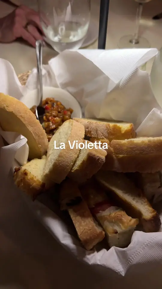 La Violetta in Sarasota showing review, italian food, video by srqtiff on TikTok