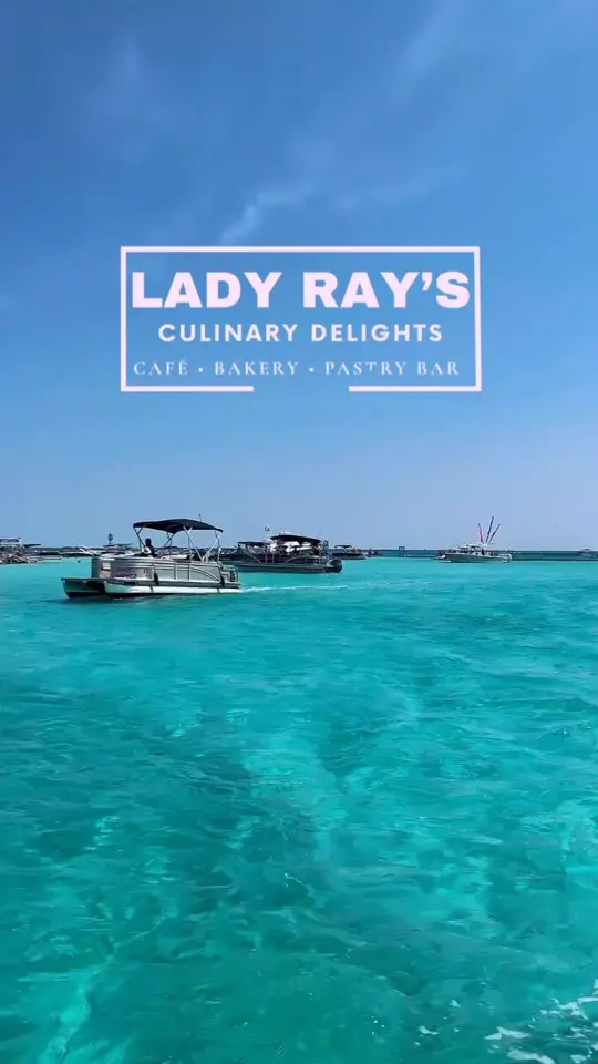 Lady Ray's Culinary Delights in Destin showing coffee, fresh sandwiches, pastries, video by Lady Ray's on Facebook