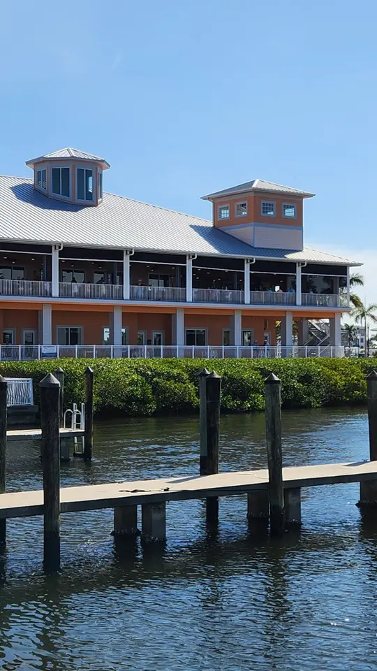 Laishley Crab House in Punta Gorda showing atmosphere, waterfront views, video by Laishley Crab House, Punta Gorda, FL on Facebook