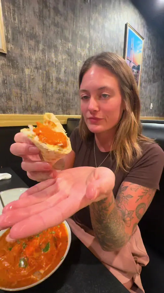 Lajawab Indian Cuisine in St. Petersburg showing indian food, review, visit, video by emskov on TikTok