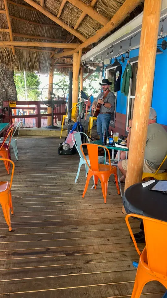 Lake Jackson Landing in Sebring showing live music, neon moon cover, video by Lake Jackson Landing on Facebook