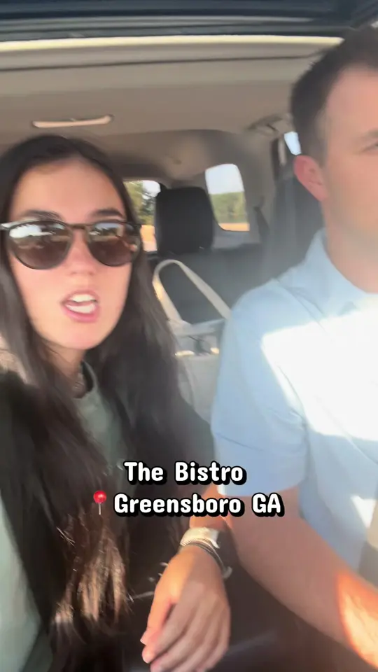 Lake Oconee Bistro in Eatonton showing visit, review, video by chaseandlex on TikTok