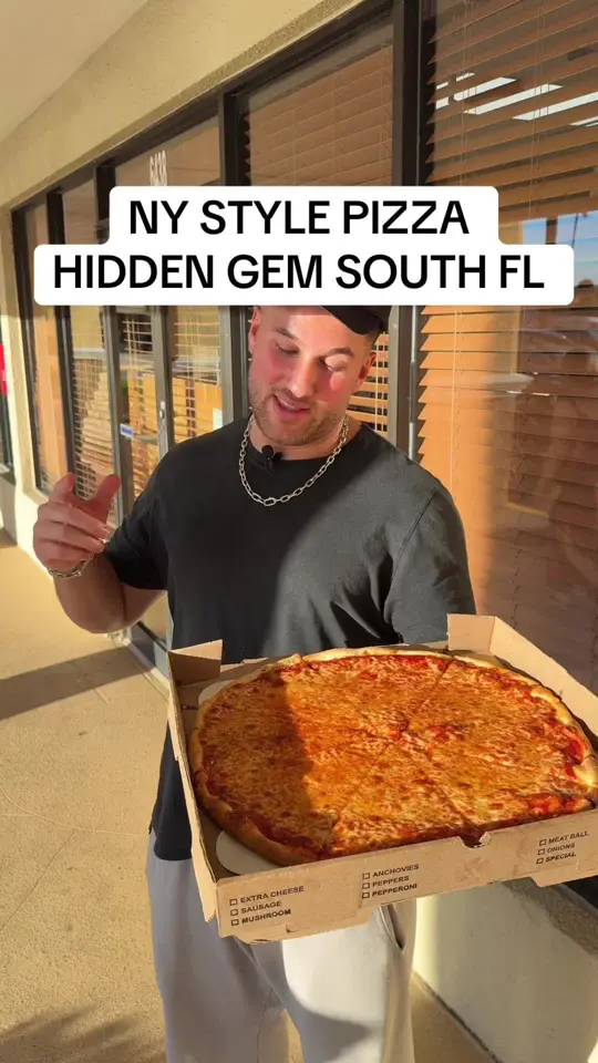 Lake Worth Pizza in Lake Worth showing pizza, ny style pizza, video by mikeiseating on TikTok