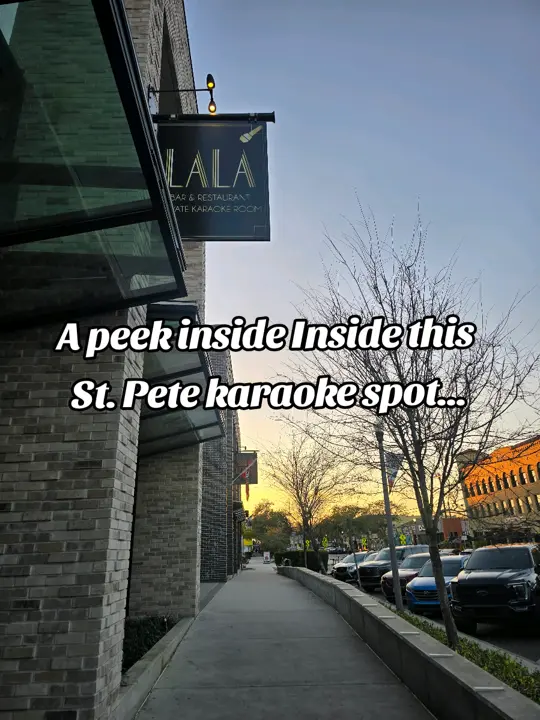LALA St. Pete in St. Petersburg showing karaoke, drinks, video by stasiaonthemove on TikTok