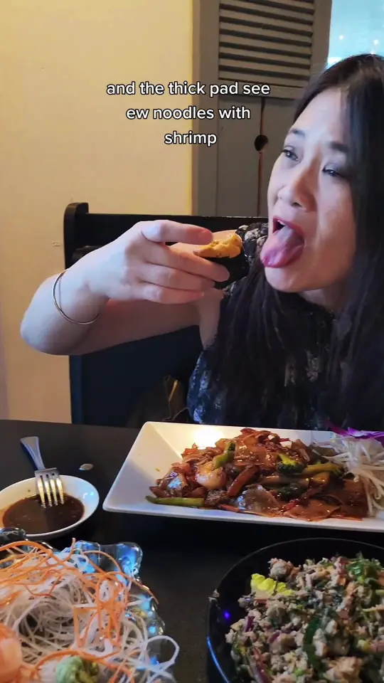 Lan Xang Fort Myers in Fort Myers showing food, laotian food, thai food, vietnamese food, spring rolls, shrimp summer rolls, laab, sticky rice, lemon drop, pad see ew, tnt seafood salad,, video by sivamcateer on TikTok