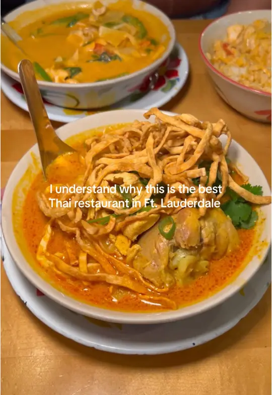 Larb Thai-Isan in Fort Lauderdale showing review, visit, video by iviethefoodie on TikTok