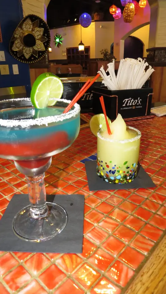 Laredos Taqueria & Grill in Cumming showing cocktail, margarita, video by Laredos Mexican Bar & Grill Cumming on Facebook