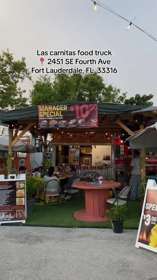 Las Carnitas Pompano Beach in Pompano Beach showing food, tacos, video by nathalimt on TikTok