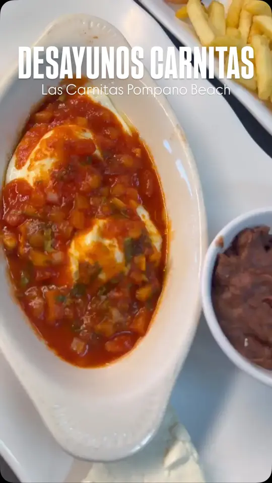 Las Carnitas Pompano Beach in Pompano Beach showing breakfast, food, video by Las Carnitas Pompano Beach on Facebook