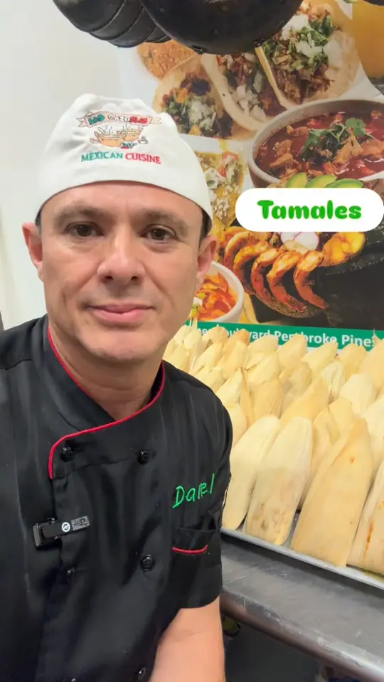 Las Cazuelas Pembroke Pines in Pembroke Pines showing food, tamales, video by Las Cazuelas on Facebook