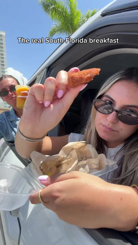 Las Vegas Cuban Cuisine in Pembroke Pines showing food, croqueta, drink, mango batido, video by lasvegascubancuisine on TikTok