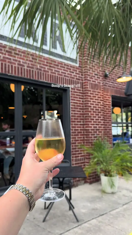 Late Air in Savannah showing wine bar, gno, video by boopingaroundwithmeg on TikTok