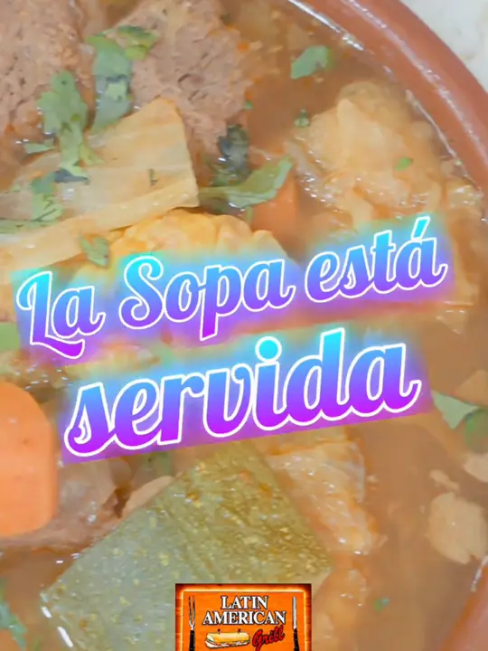 Latin American Grill in Miami Lakes showing delicious food, restaurant, family, video by latin.american.gr on TikTok