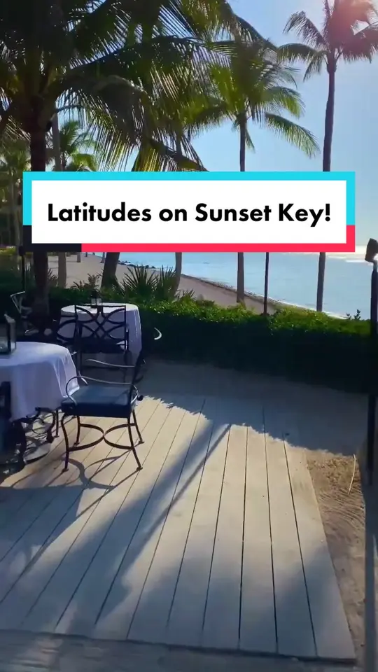 Latitudes in Key West showing restaurant review, food review, video by theshayspence on TikTok