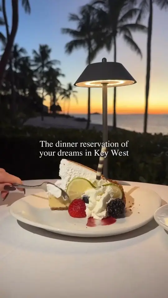 Latitudes in Key West showing restaurant, dinner, sunset, beach, video by The Florida Keys & Key West on Facebook