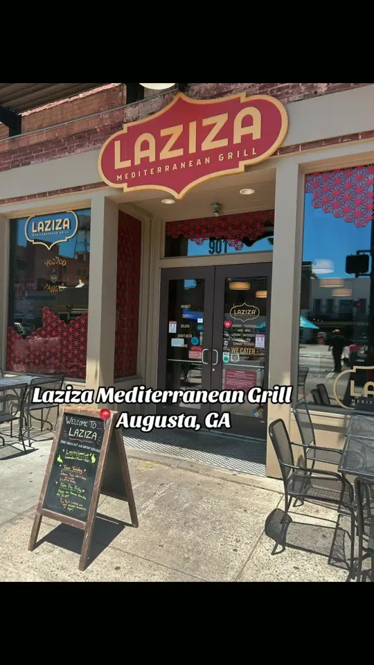 Laziza Mediterranean Grill - Evans in Evans showing food review, visit, video by klagettinmoneyreese on TikTok