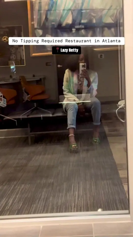 Lazy Betty in Atlanta showing review, atmosphere, casual dining, video by abetterexperience on TikTok
