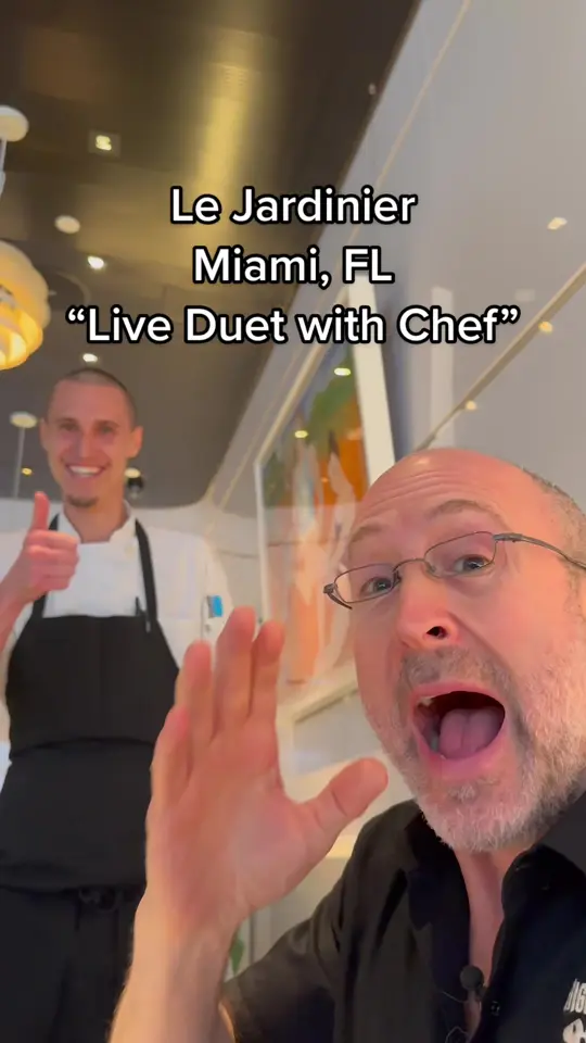 Le Jardinier in Miami showing food review, chef, truffles, video by highspeeddining on TikTok